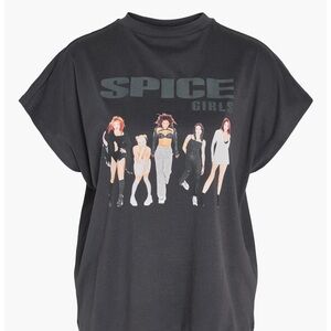 Spice Girls mock neck graphic tee